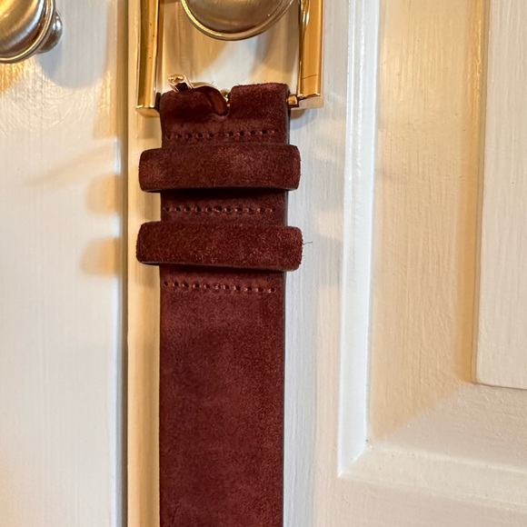 J. Crew Dark Brown Leather Belt - Picture 2 of 3